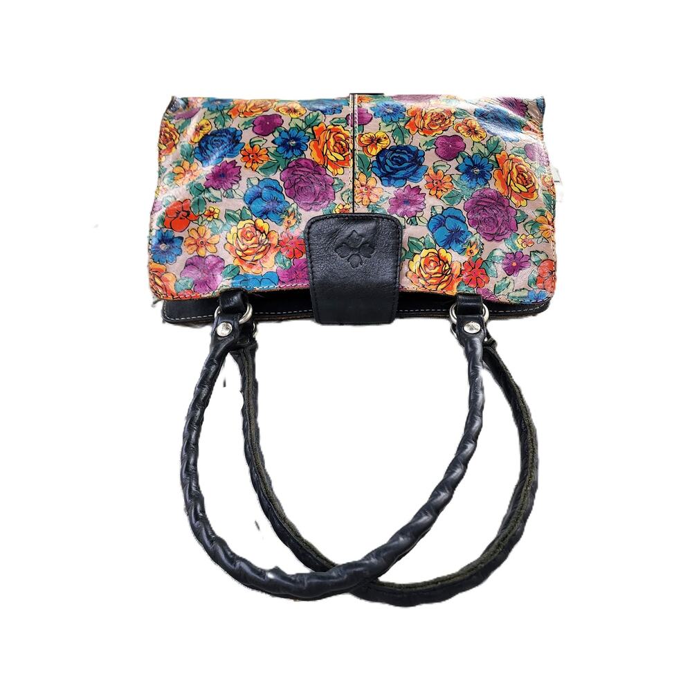 Vintage Patricia Nash Rienzo Floral Spanish Villa Shoulder Bag - Picture 4 of 12